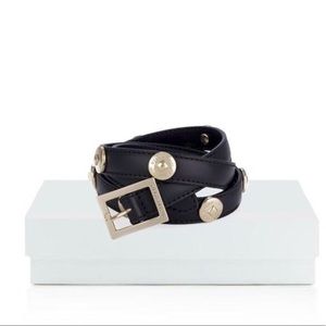 Dylan Kain black belt with silver buckle - New